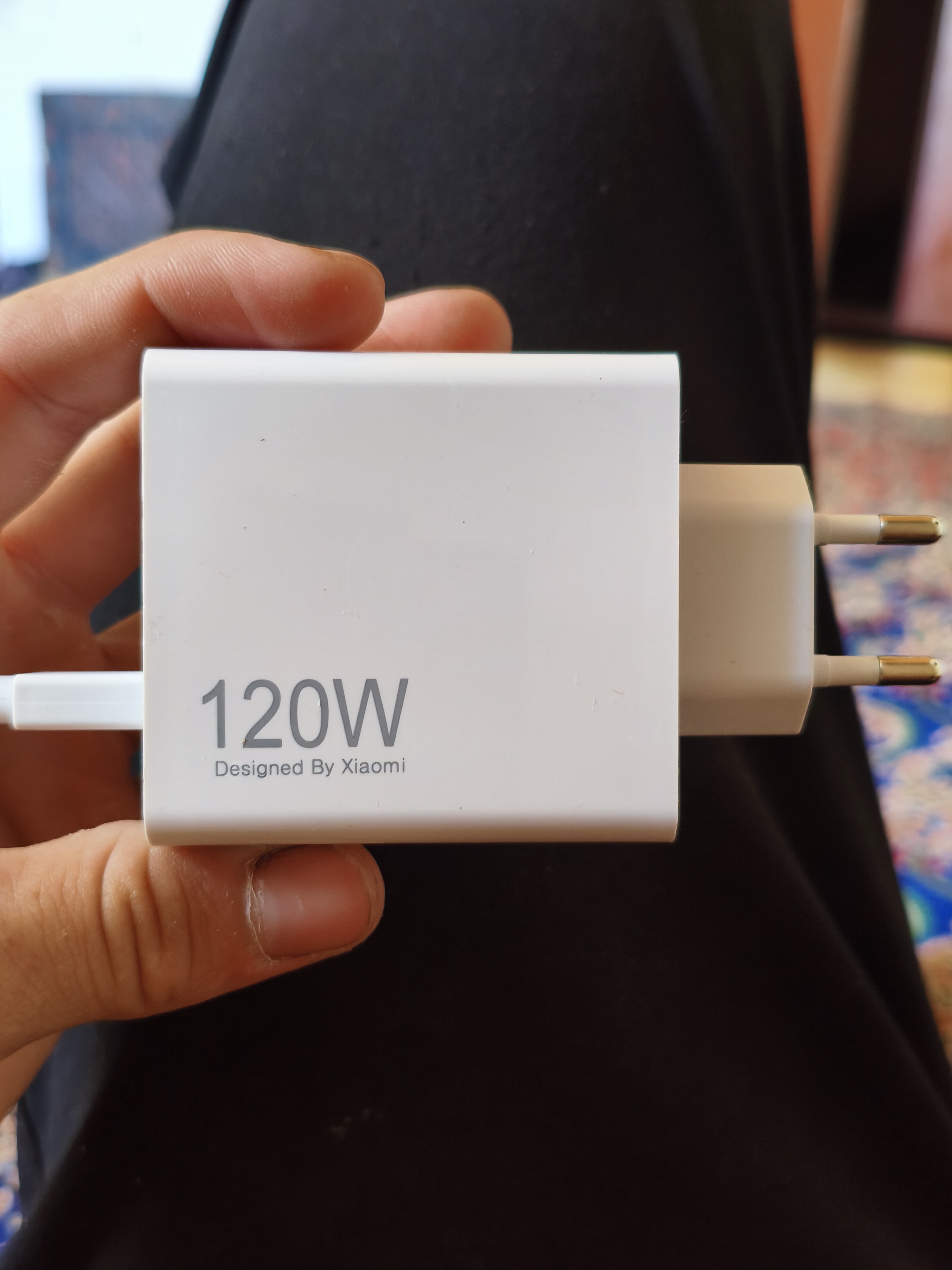 Быстрое зарядное устройство  с кабелем Type-C/USB, мощностью 33/67/120 Вт, 6А