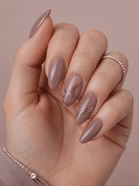 Gel №17, 50 ml, shokolad-pushti nyud, o‘rtacha qattiq, modellashtirish geli, Stilist_store