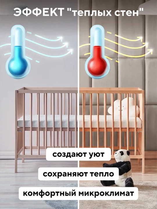 Мягкие самоклеящиеся панели, панели 3D для стен