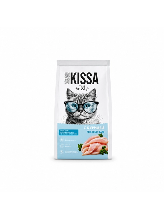 Kissa mushuklar uchun quruq yem tovuqli 350 gr - 
