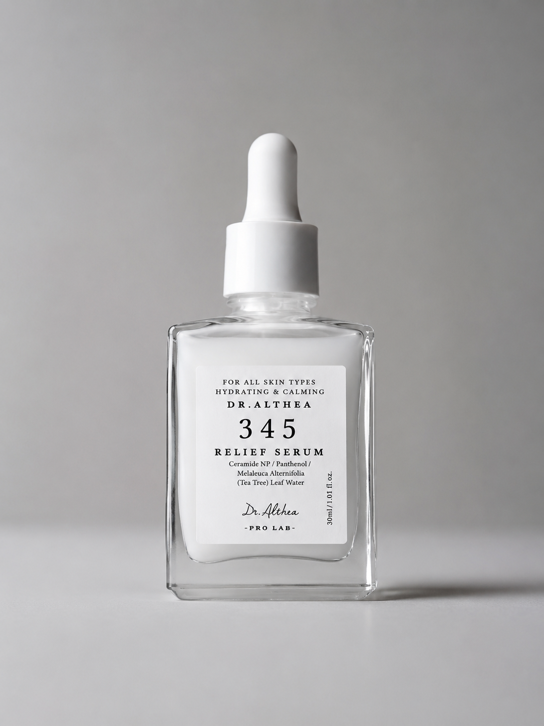 Dr. Althea 345 Relief Serum — tinchlantiruvchi va namlantiruvchi yuz serumi, 30 ml
