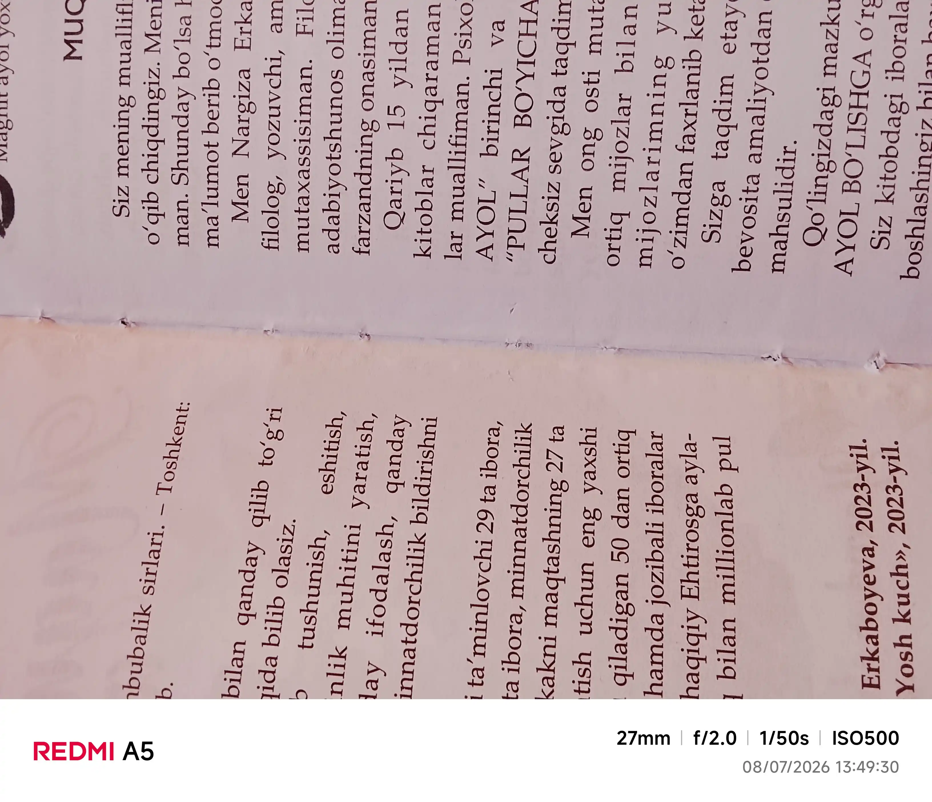 Nargiza Erkaboyeva-Magnit Ayol-Yoxud erkaklarni esdan og'dirish san'ati 1-kitob