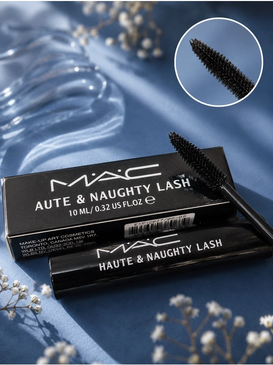 Женская тушь "Mac Haute & Naughty Lash Mascara" с водостойким, длинных ресниц эффектом - 