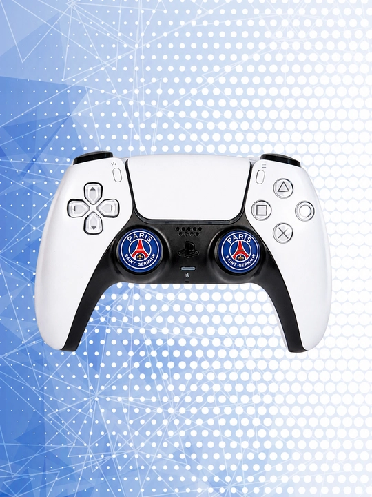 PS4 / PS5 / Xbox uchun futbol komanda rasmli joystik qopqoqlari, 2 dona