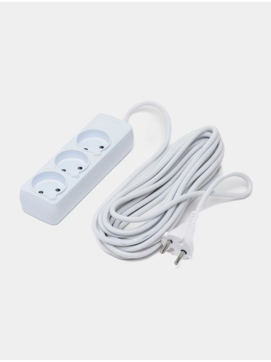 Elektr uzaytirgich,udlinitel, uzaytiruvchi kabel, 3 m, 5 m, 8 m - 