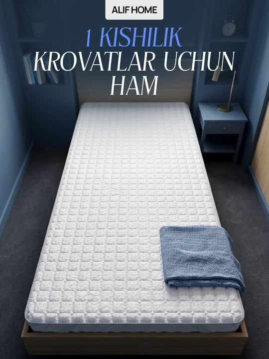 Sirpanmaydigan stop materialli namatrasnik lavanda va muzdek mato xususiyatli, bambuk mato