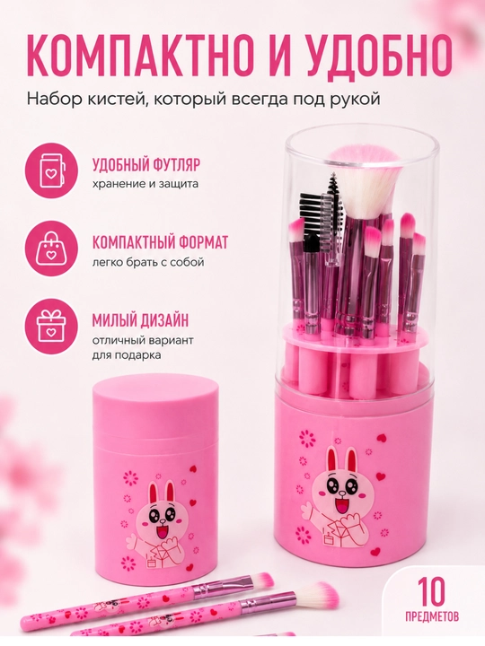 Набор кистей для макияжа - 