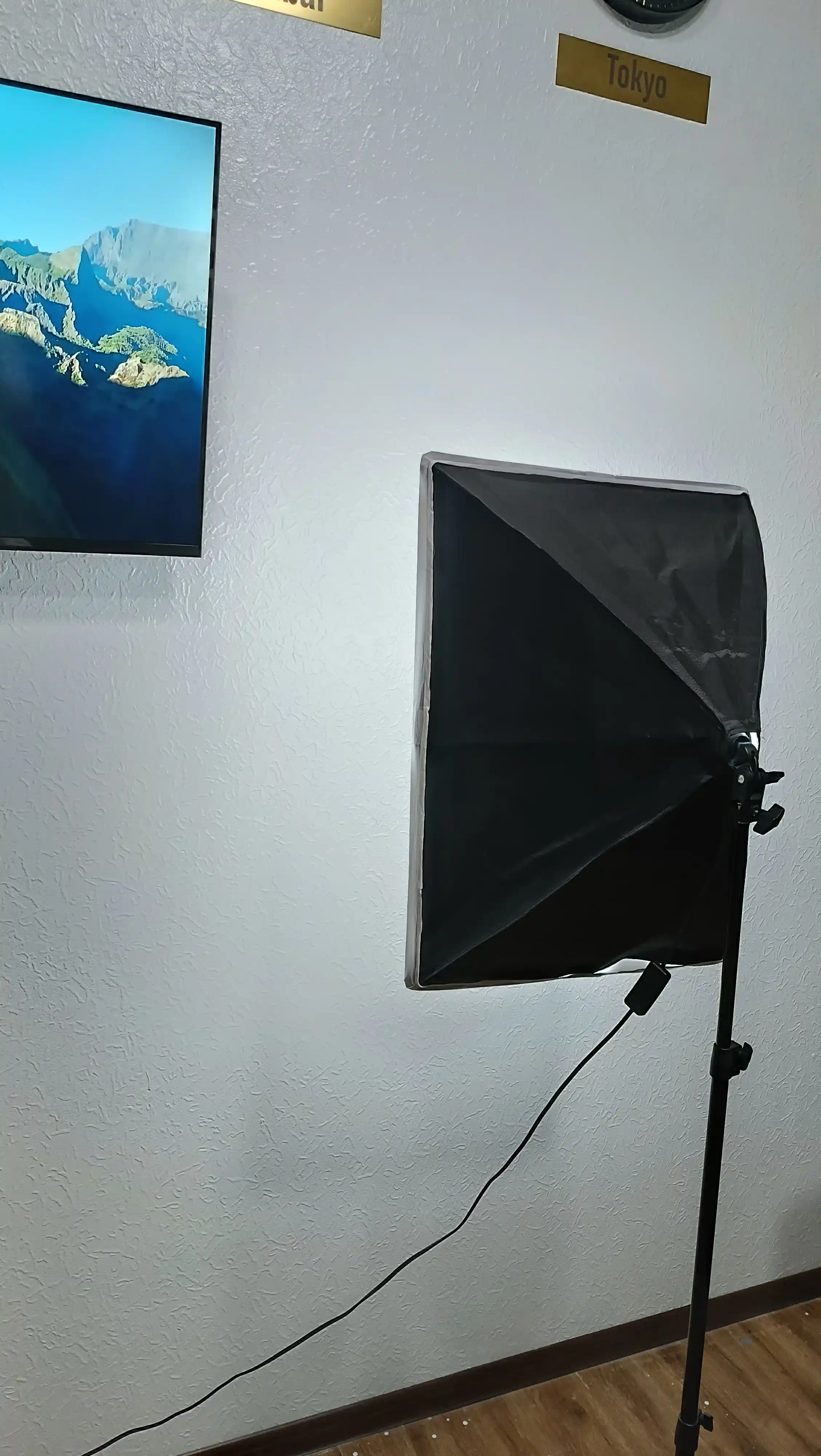 Softboks, 400W LED yorug‘lik to‘plami softboks