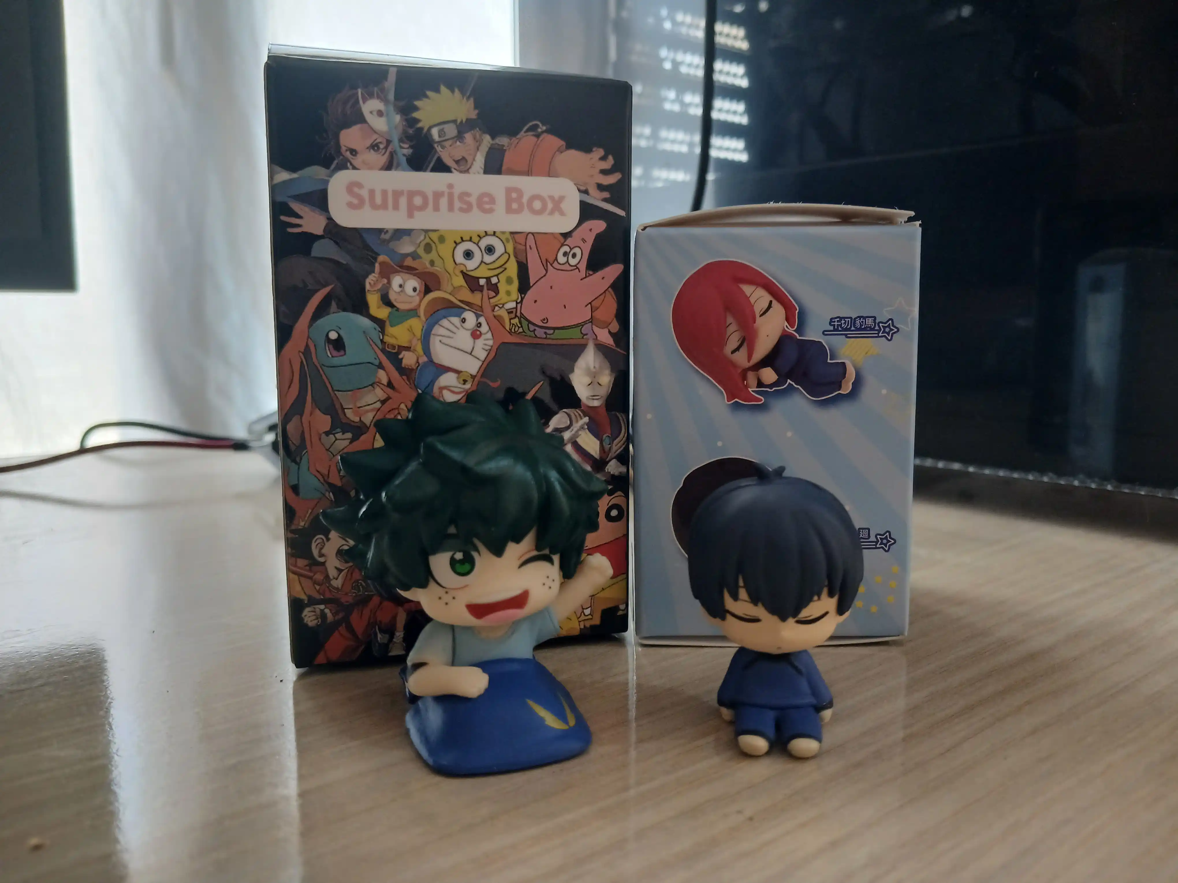 Сюрприз бокс (blind box) аниме Синяя тюрьма (Blue lock) случайная фигурка