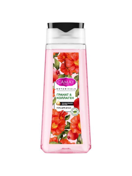 Гель для душа Camay Botanicals Цветы граната, 250 мл