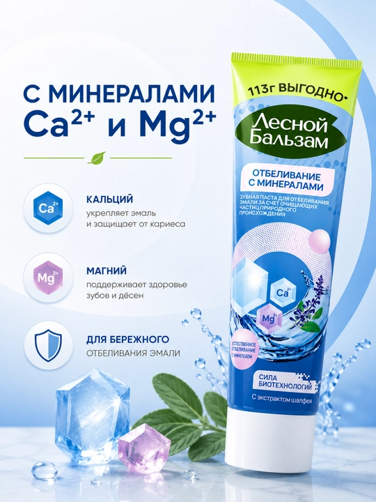 Зубная паста Лесной Бальзам 113 г