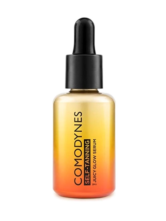 Yuz uchun avtozagar zardobi COMODYNES Juicy Glow Serum gialuron kislotali 30 ml
