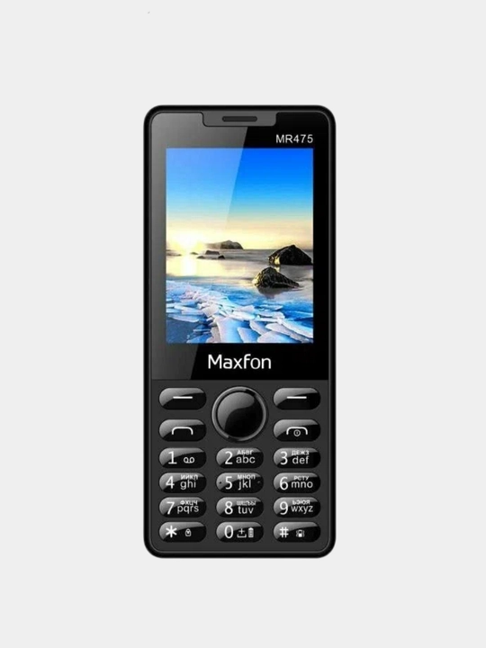 Maxfon MR475 — кнопочный телефон с двумя SIM-картами и нестирающимися кнопками - 