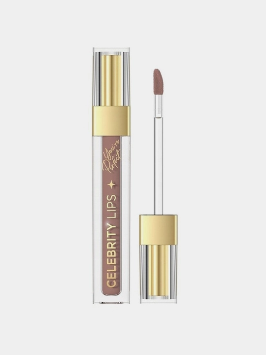 CELEBRITY LIPS NR 02 4ML PL/ANG lablar uchun suyuq motviy pomada - 