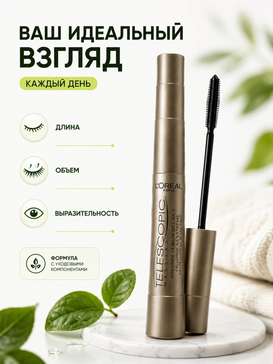 Тушь для ресниц L'Oréal Paris Telescopic Mascara