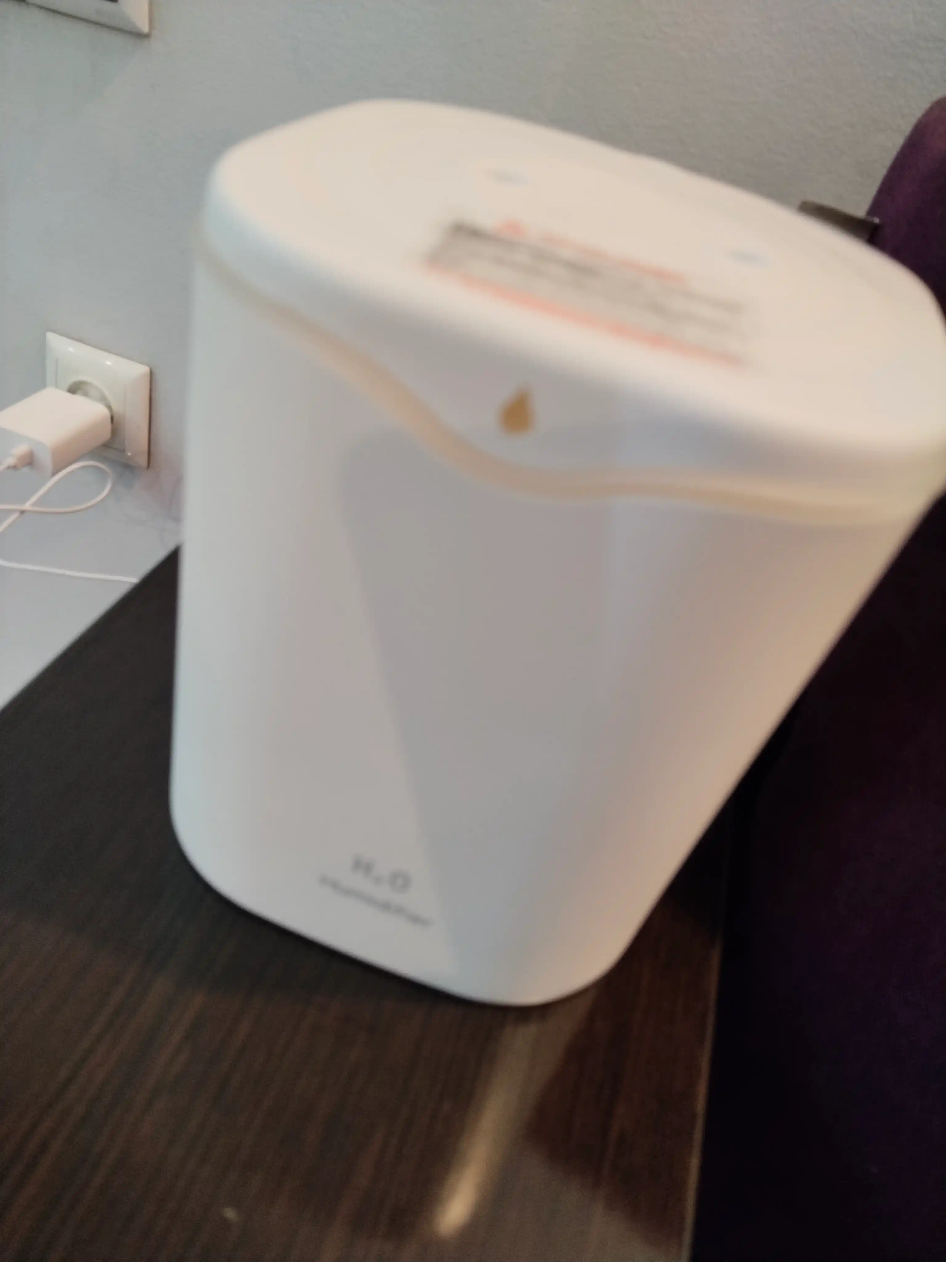 Uy va ofis uchun Bliss Home ultratovushli havo namlagichi, tungi chiroq, 2 litrli aromadiffuzor