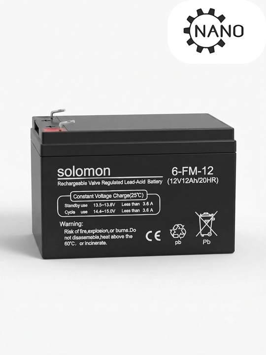 Batareya Solomon 12V 12Ah