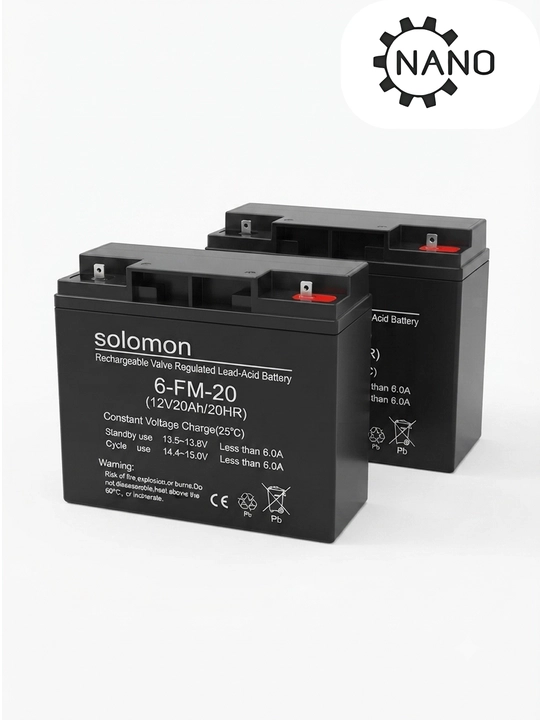 Аккумулятор Solomon 12V 20Ah - 