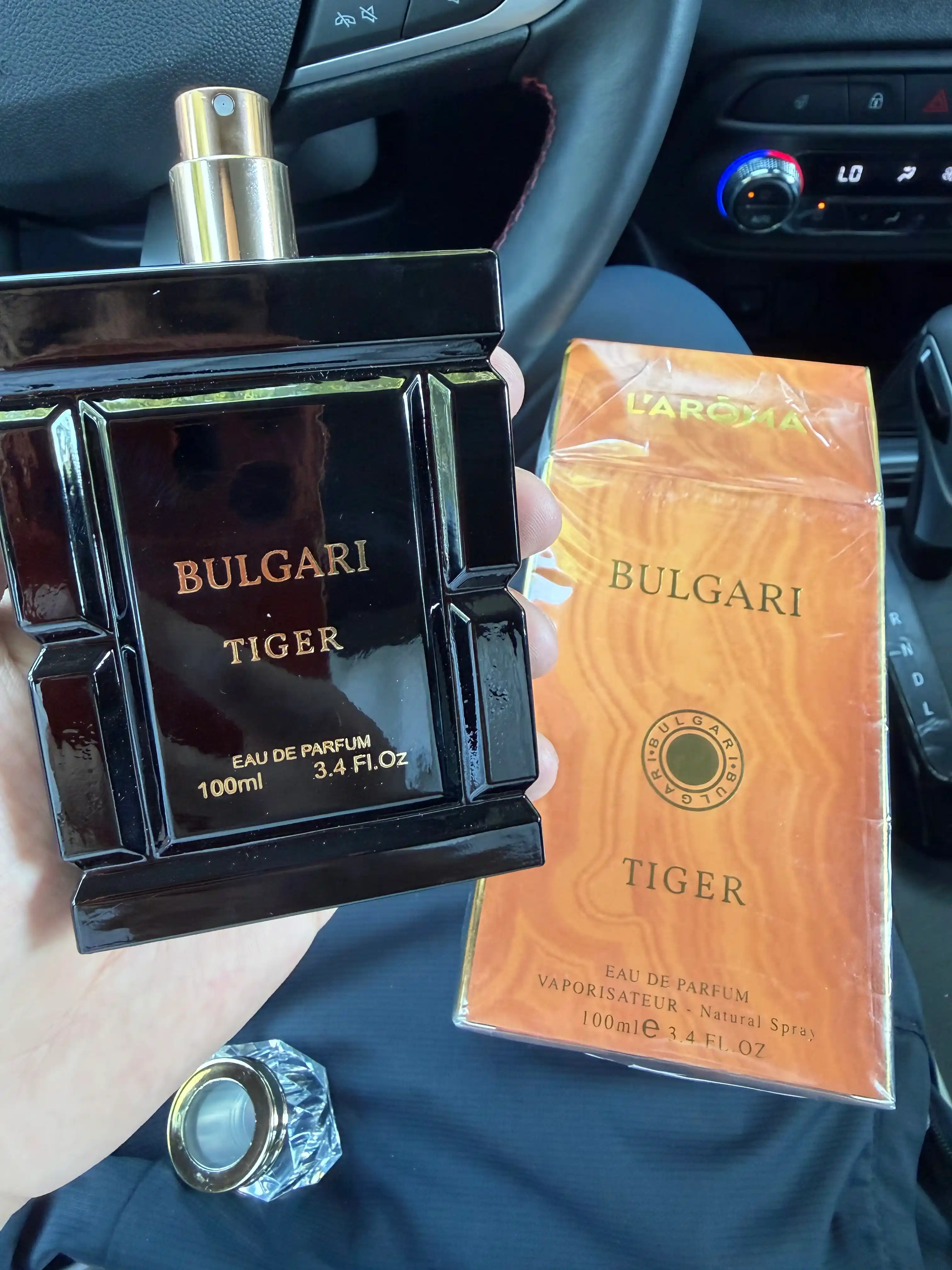 Erkaklar atiri Bulgari Tiger Eau de Parfum 100 ml, yangi yog‘ochsimon hid, sovg’a uchun