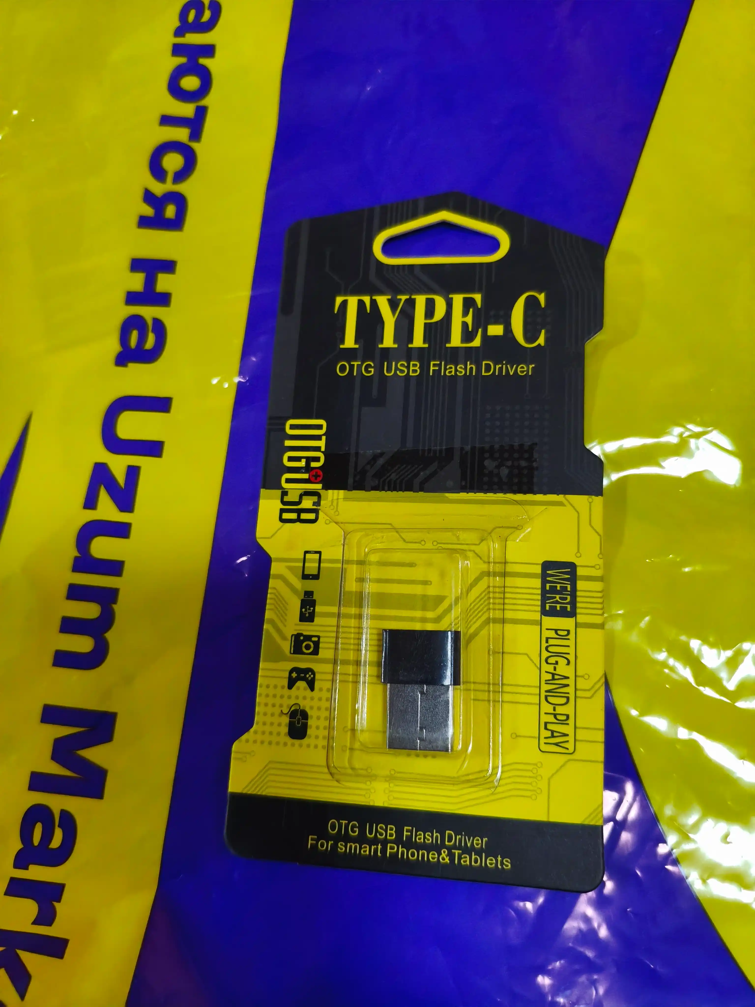 Adapter, zaryadlash va ma’lumot uzatish uchun USB, Type-C, Lightning o‘tkazgich