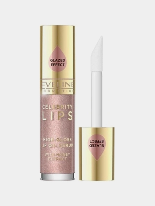 CELEBRITY LIPS seriyasining 01-raqamli lablar uchun yaltiroq moy-zardobi, 5 ml