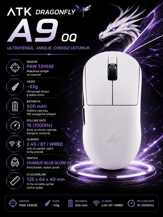 ATK A9 Белый - 