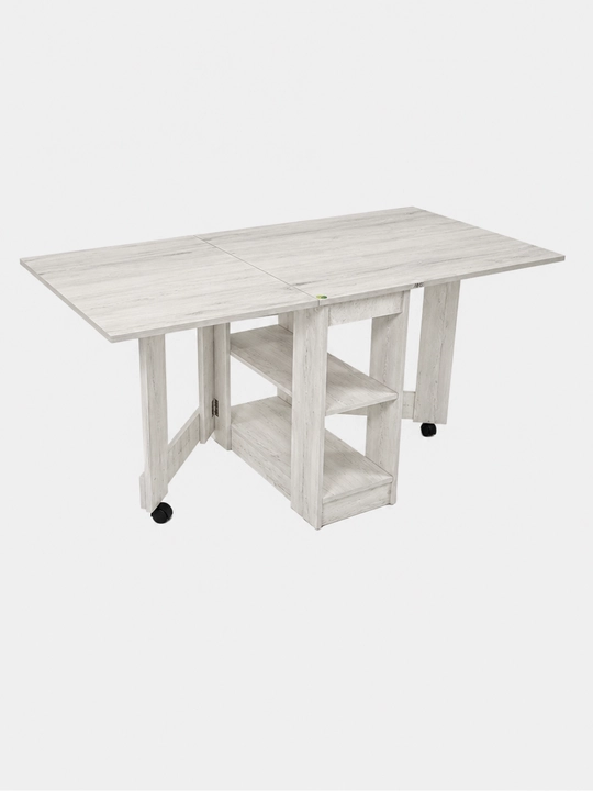 Oshxona stoli, AIKO Vibe, yig‘iladigan, kitob stoli, ovqatlanish stoli, 160 x 80 x 75 sm