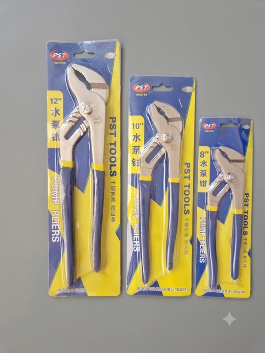 Ключ крококодил, PST TOOLS, 8, 10, 12 дюм - 