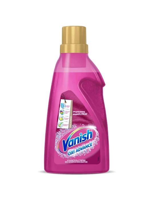 VANISH Oxi Advance Maxsus nozik matolar uchun dog‘ ketkazgich 750 ml