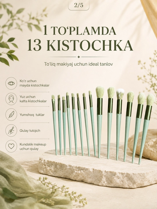13 talik makeup kistochka to‘plami