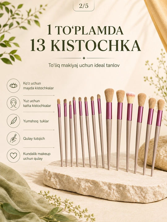 13 talik makeup kistochka to‘plami