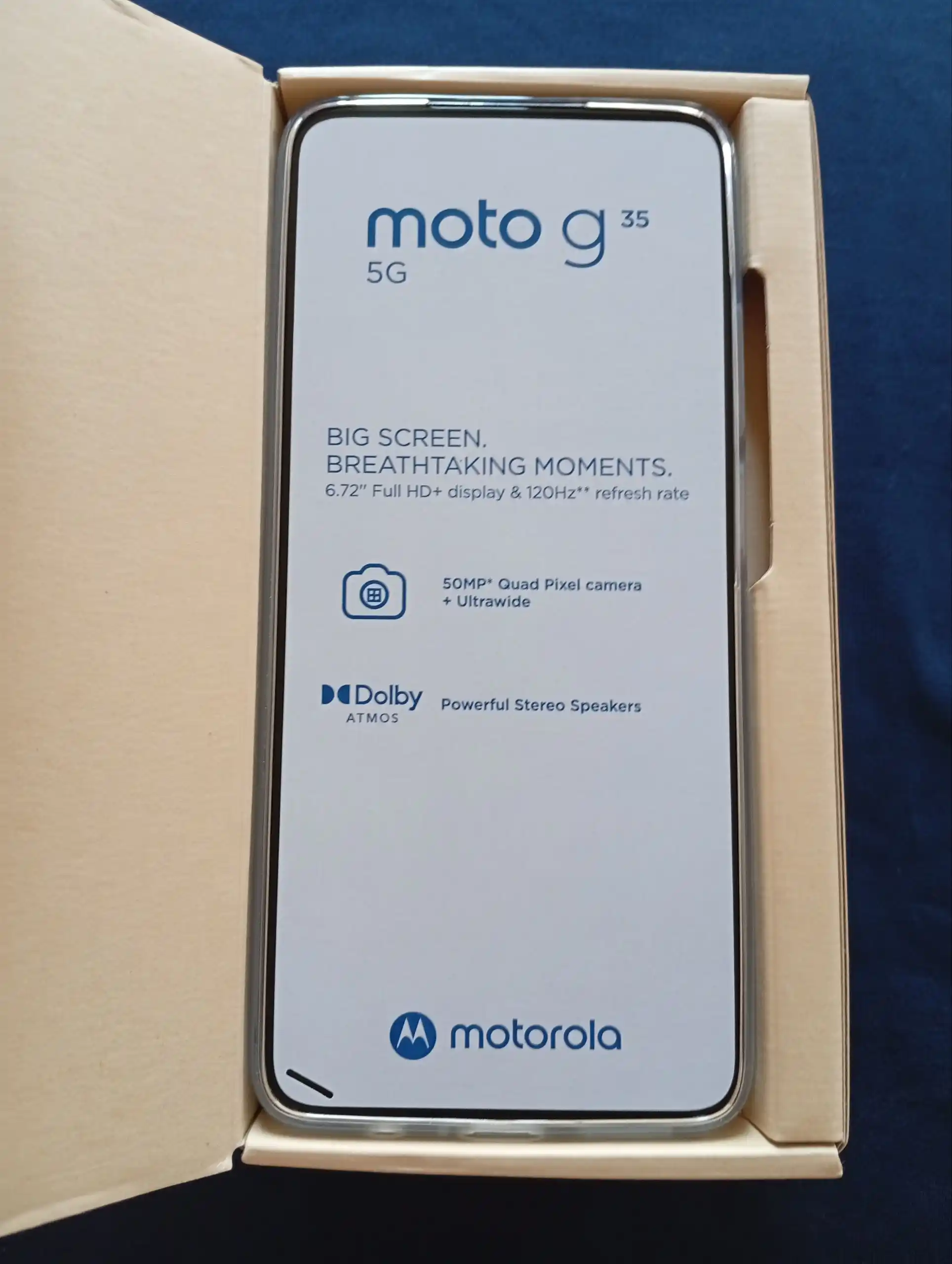 Смартфон Motorola G35 5G, 8/256 GB, 6.72”, аккумулятор 5000 мАч