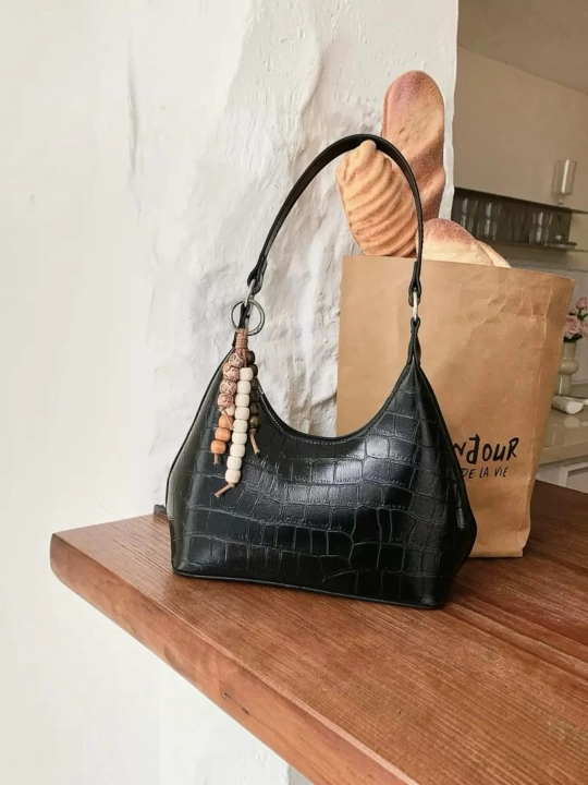 Ayollar yelka sumkasi, zamonaviy hobo sumka, eko charm sumka, kundalik ayollar sumkasi