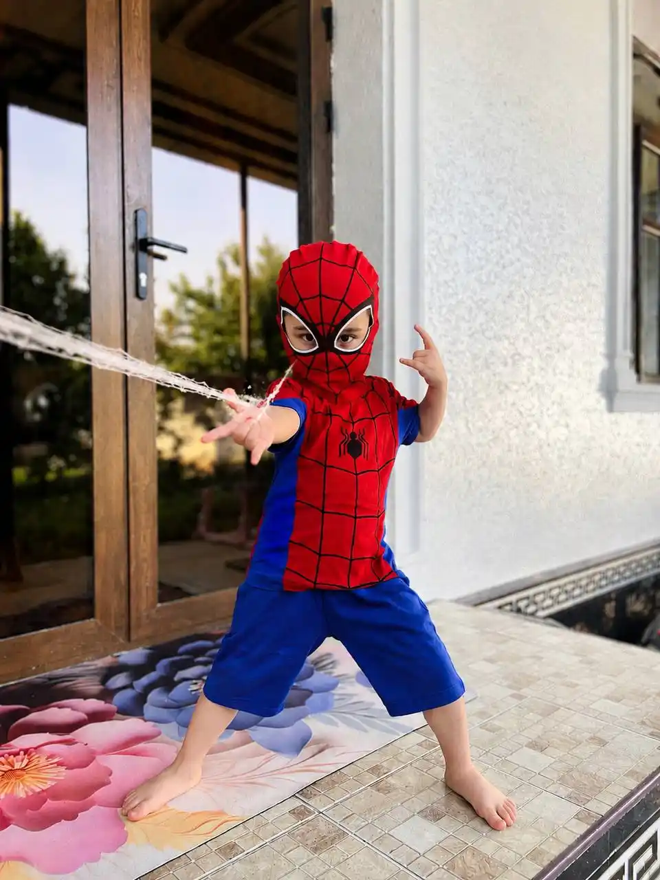 O'rgimchak odam (spiderman) yozgi kiyimi.99% paxtadan