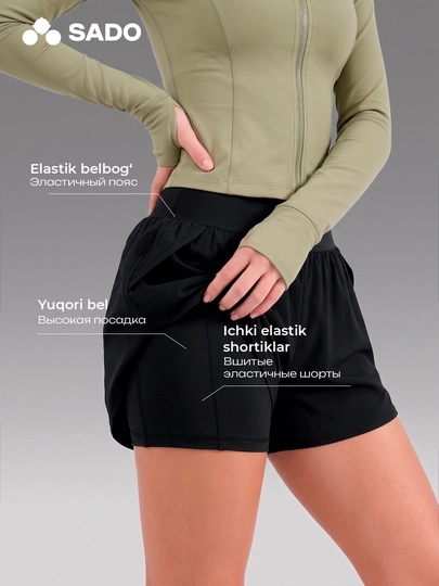 Sport shortiklar ayollar uchun SADO