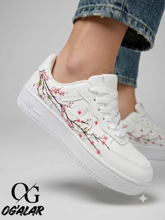 Ayollar kedalari NIKE, sakura guli dizaynda, Xitoy, ayollar oyoq kiyimlari, o'lcham 36-40