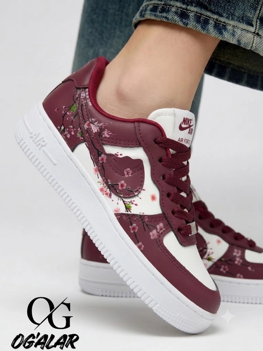 Ayollar kedalari NIKE, sakura guli dizaynda, Xitoy, ayollar oyoq kiyimlari, o'lcham 36-40