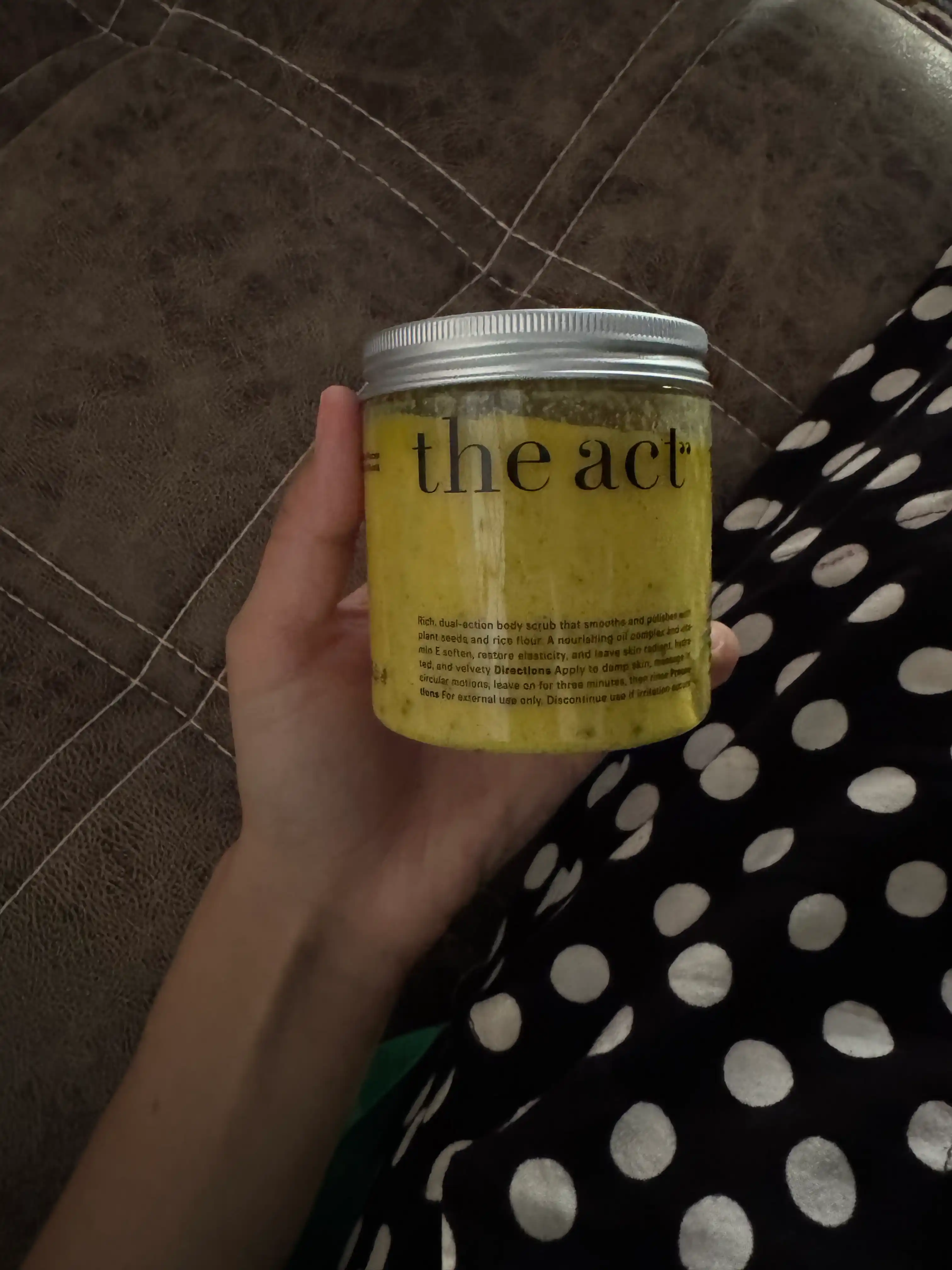Скраб для тела The Act: кофейный, шоколад, кокос, соль,винный, манго, сахарный скраб-слайм