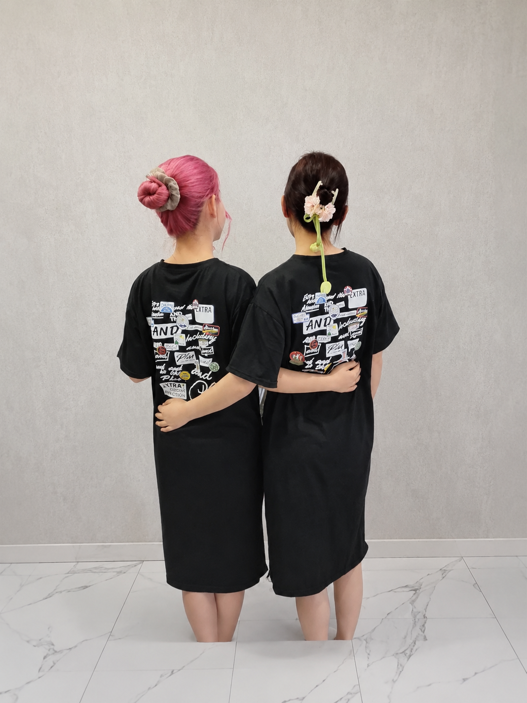 Платье футболка с принтом, для дома, повседневное — EllyFashion