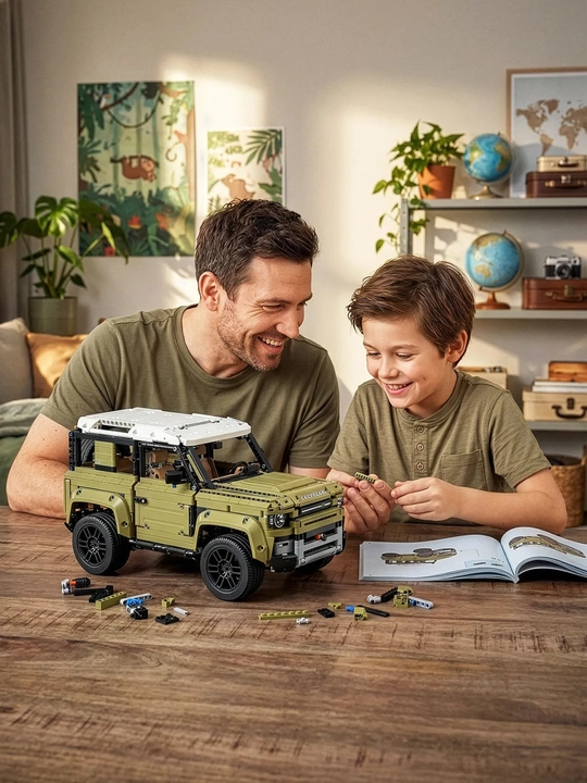 Конструктор машина Land Rover Defender Внедорожник, Ford Raptor, Ламбо Сиан аналог ЛЕГО
