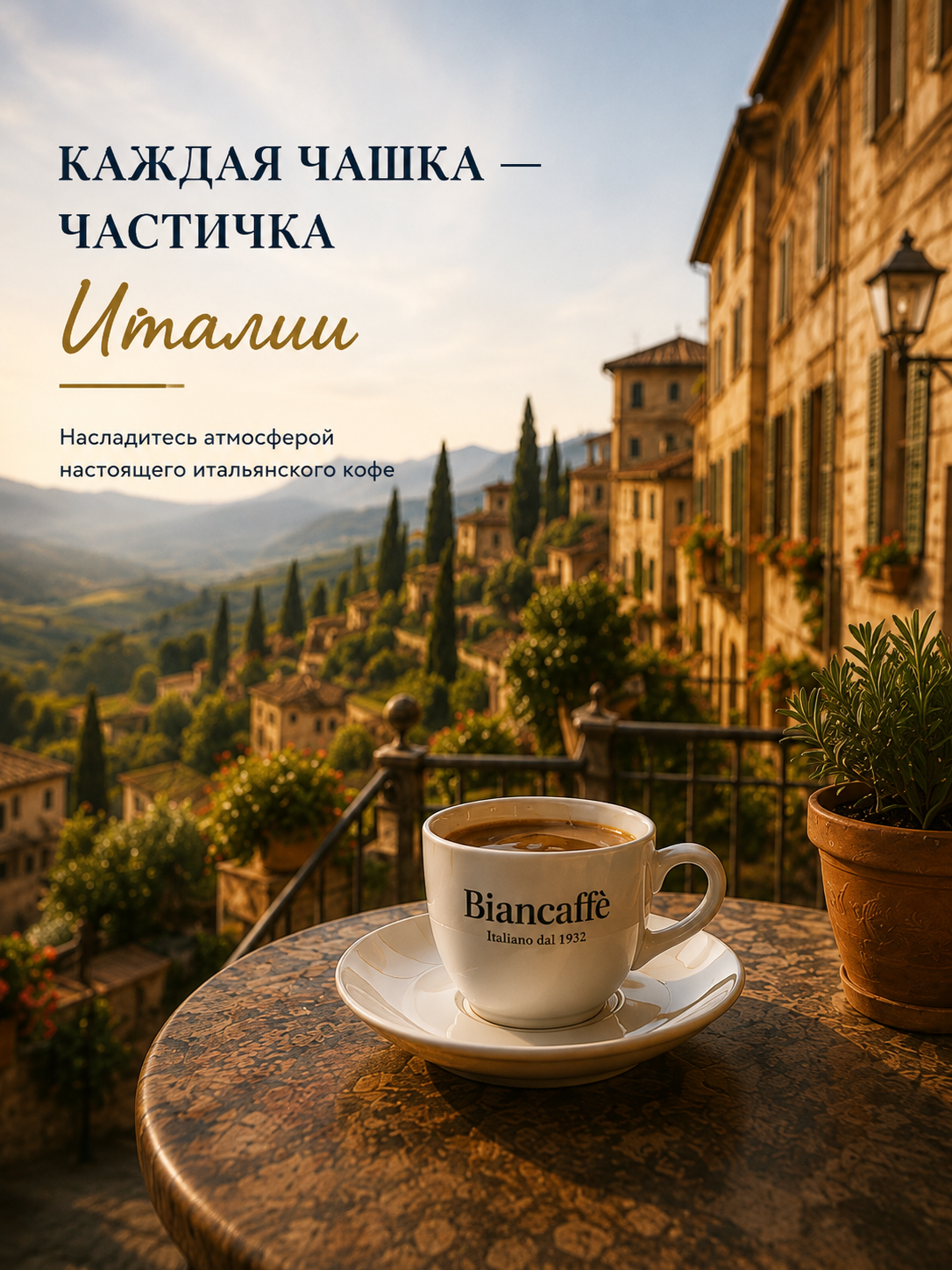 Biancaffe Classica, кофе зерновой 1 кг, купаж 70% арабики и 30% премиум робуста