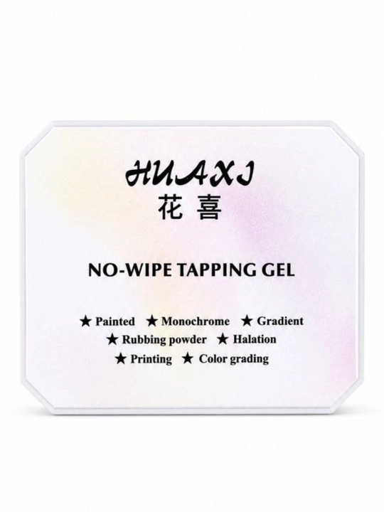 Tirnoq dizayni uchun gel-bo‘yoq, 9 ta neon rang, No-Wipe, HUAXI