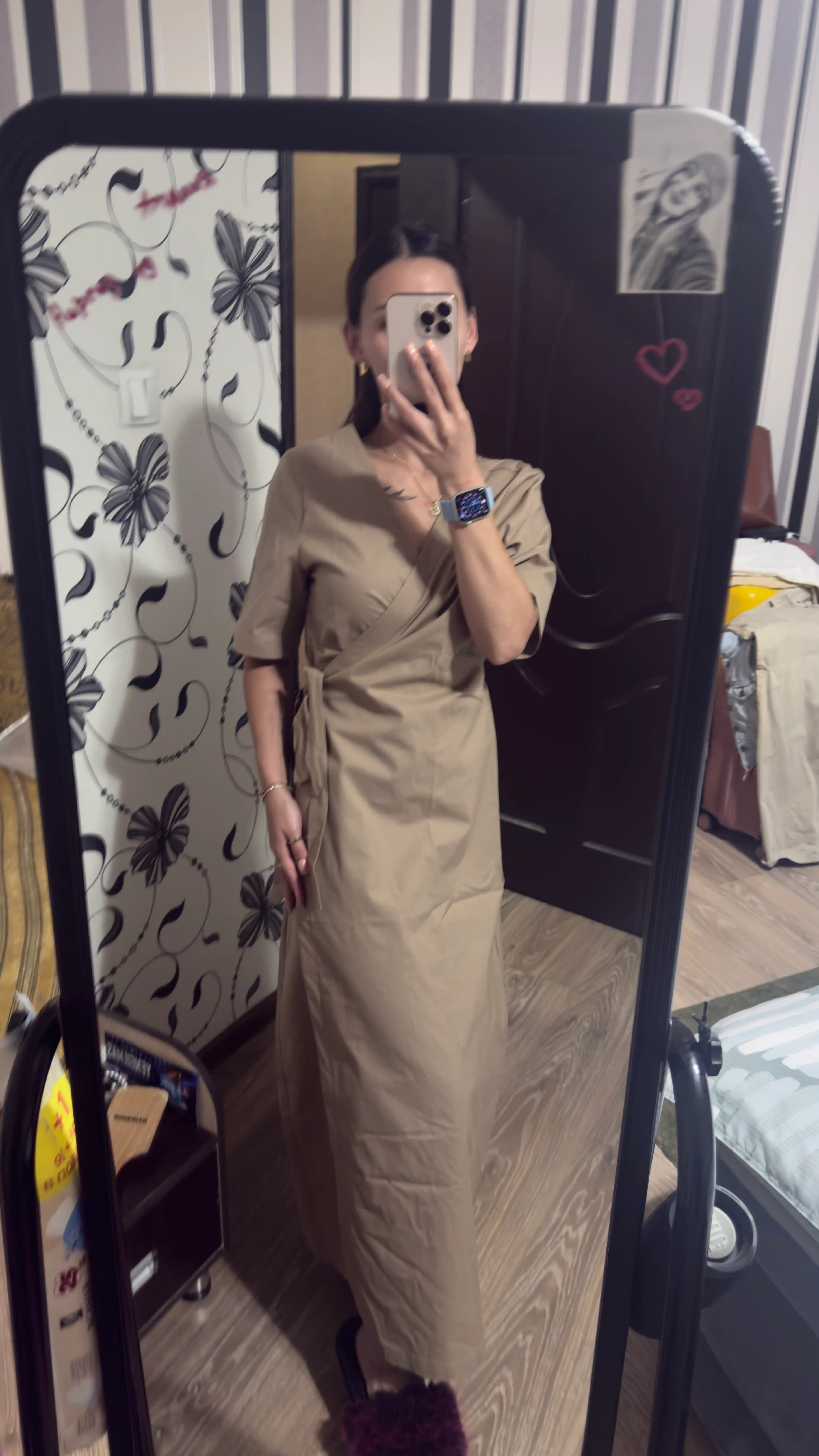Платье на запах женское SADO