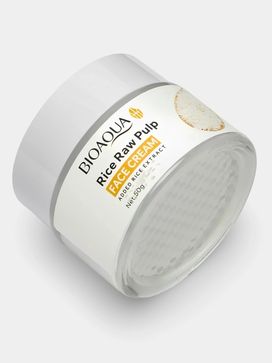 Увлажняющий крем для лица BIOAQUA с экстрактом рисовой мякоти, 50 г