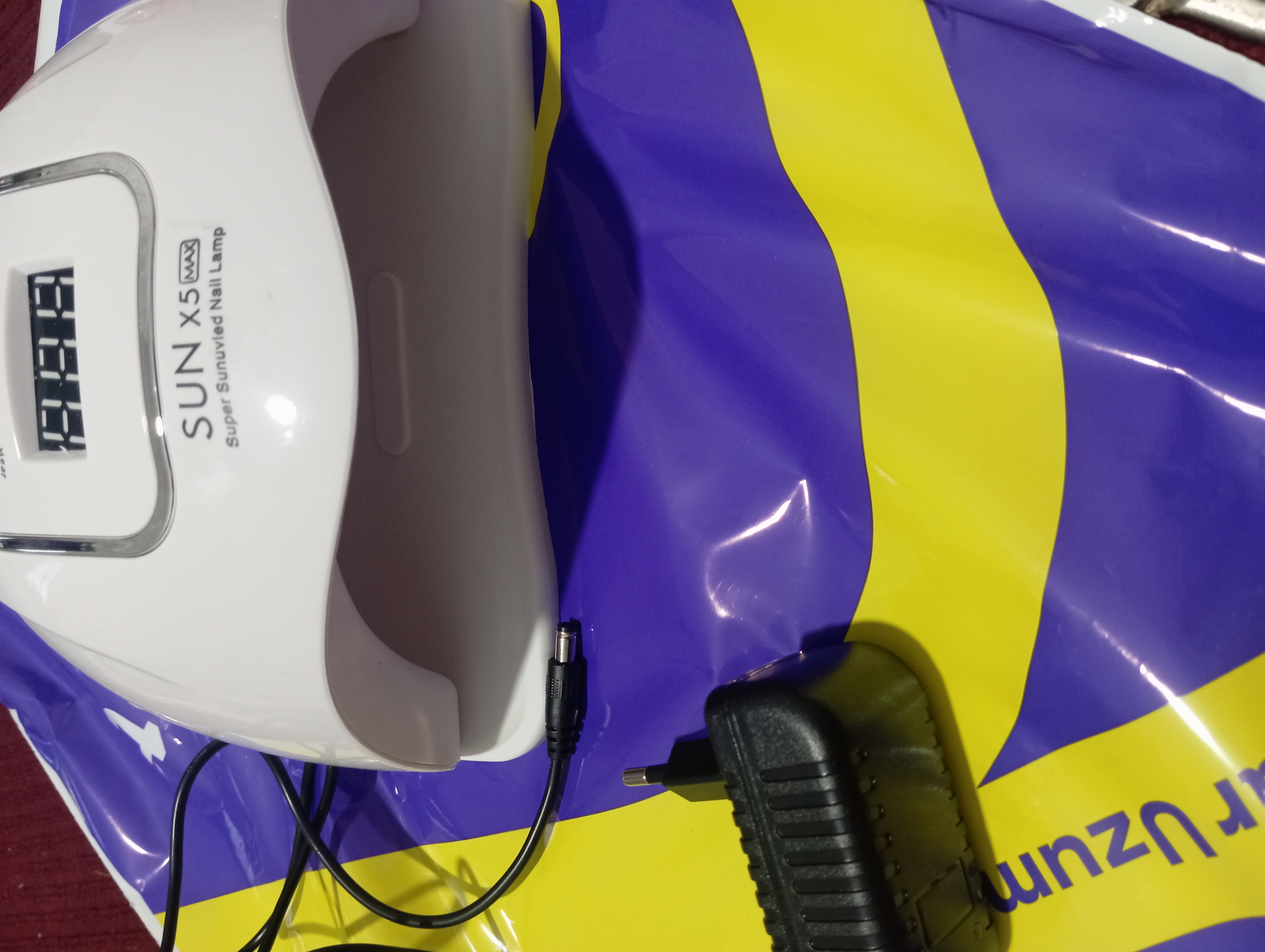 Manikyur va pedikyur uchun professional chiroq SUN X5 Max 120W