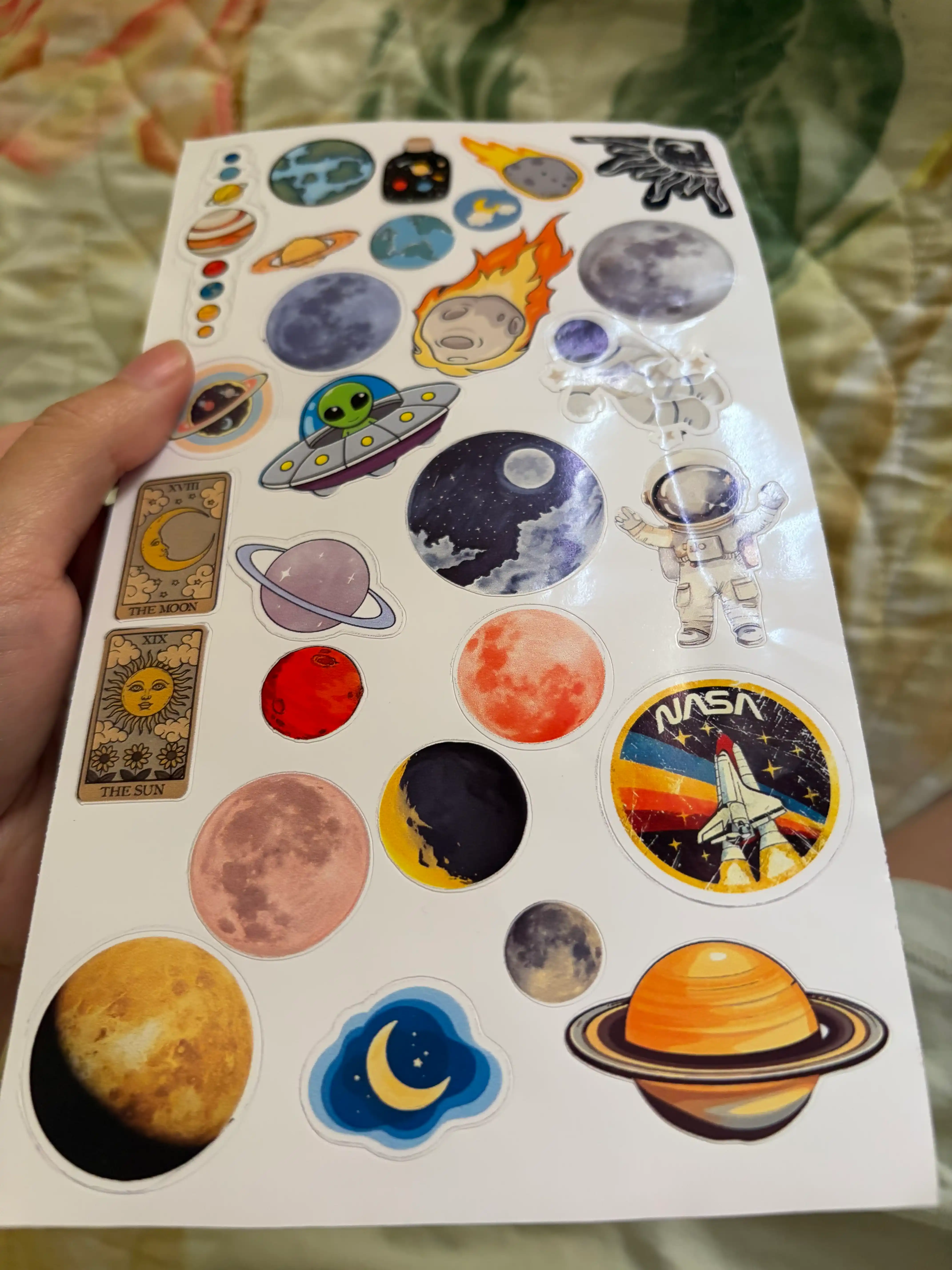 Stiker nakleyka kosmos NASA