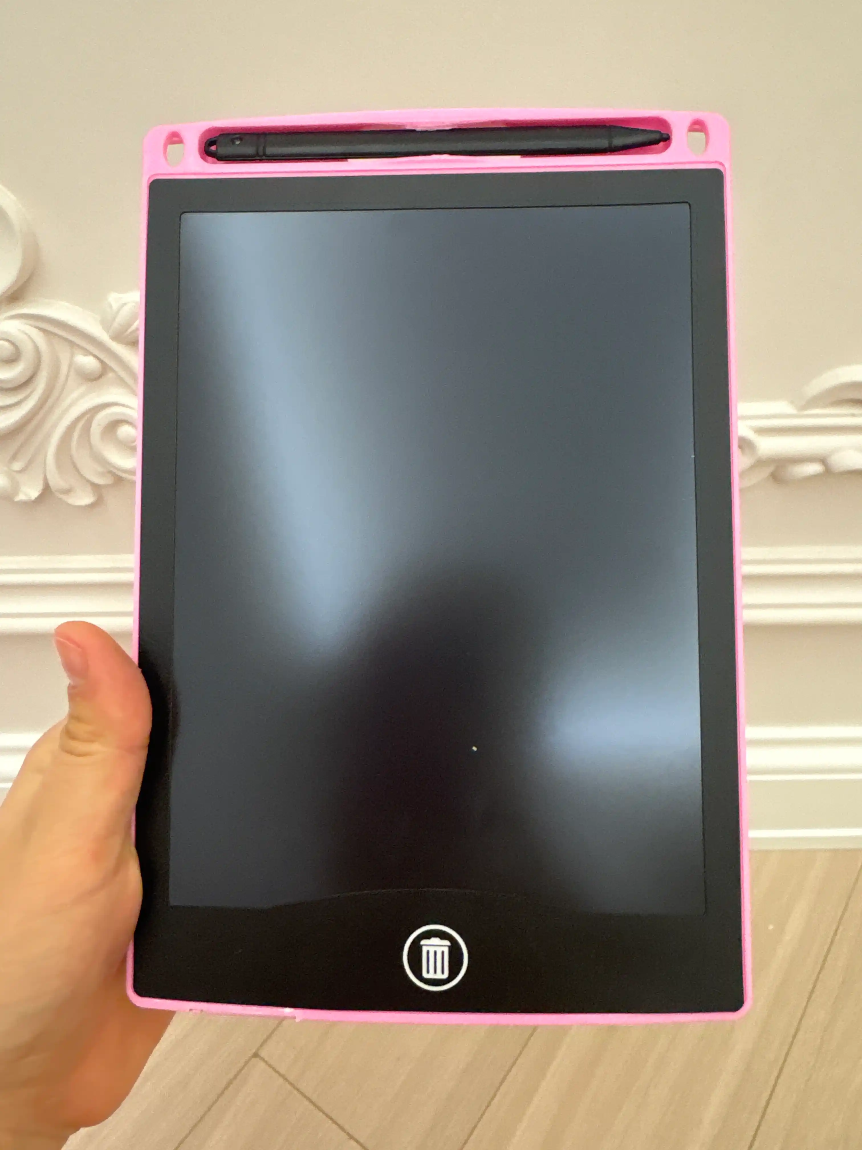 Детский графический LCD планшет для рисования, электронная доска, 8.5", 12 * 16.5 см