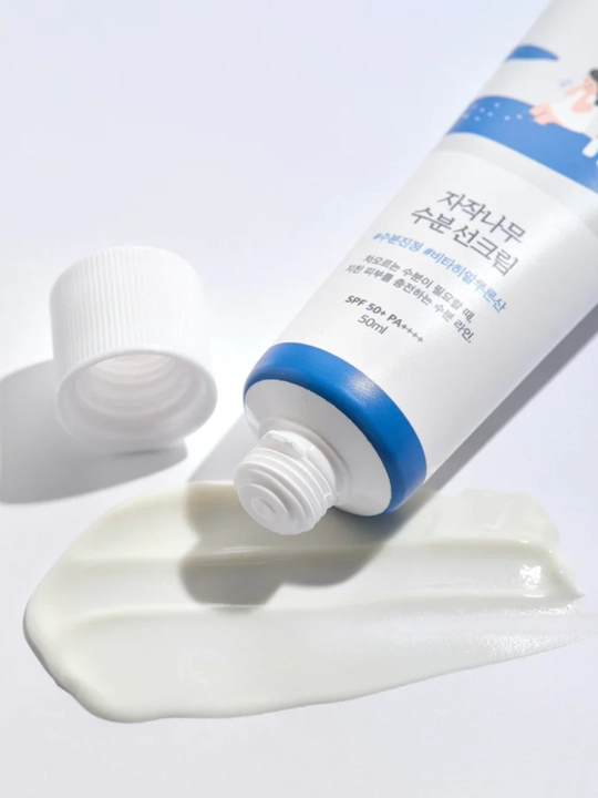 Namlovchi quyoshdan himoyalovchi krem Round Lab Birch Juice Moisturizing Sunscreen