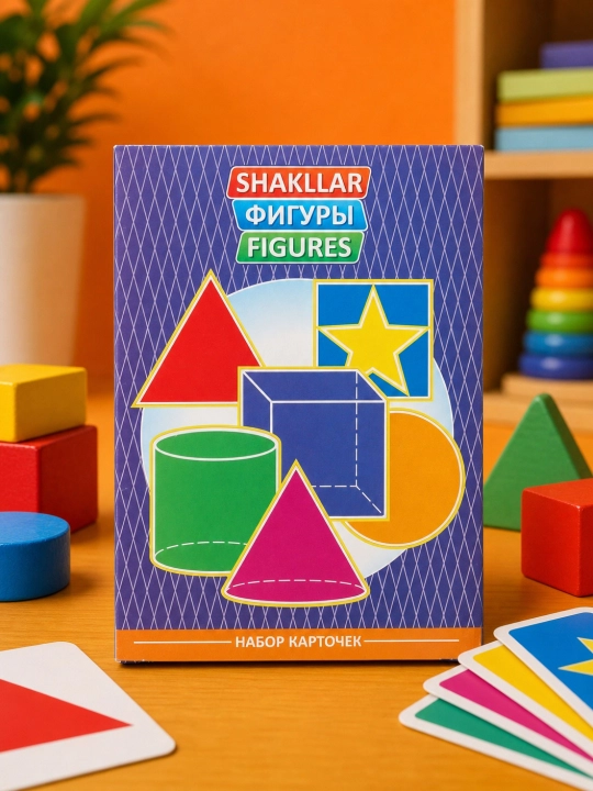 Bolalar rivojlanishi uchun kartochkalar