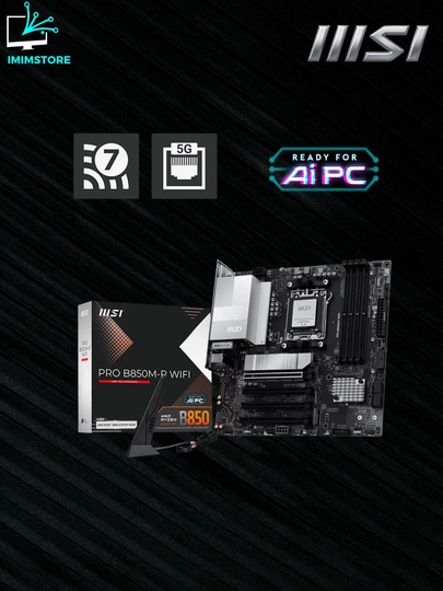 Ona plata MSI PRO B850M-P WIFI - 